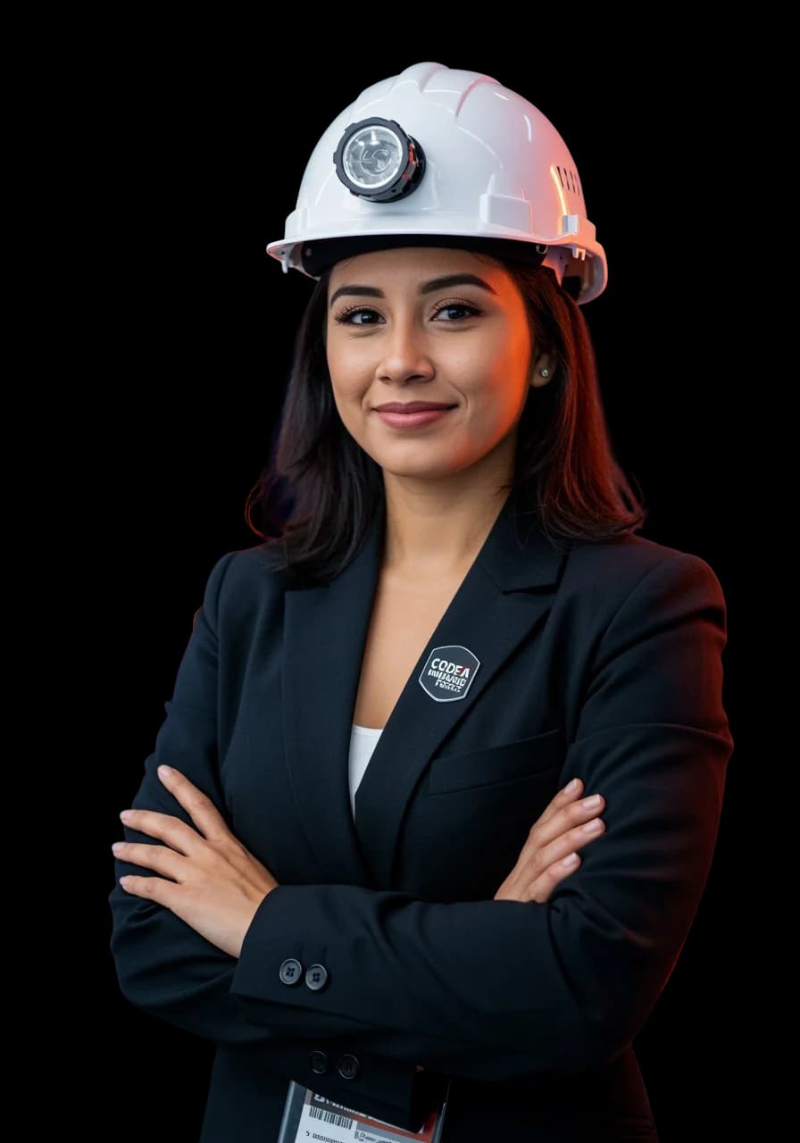 Ingeniera de minas profesional